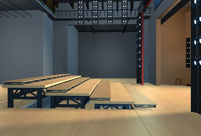 会议升降台(合唱台)